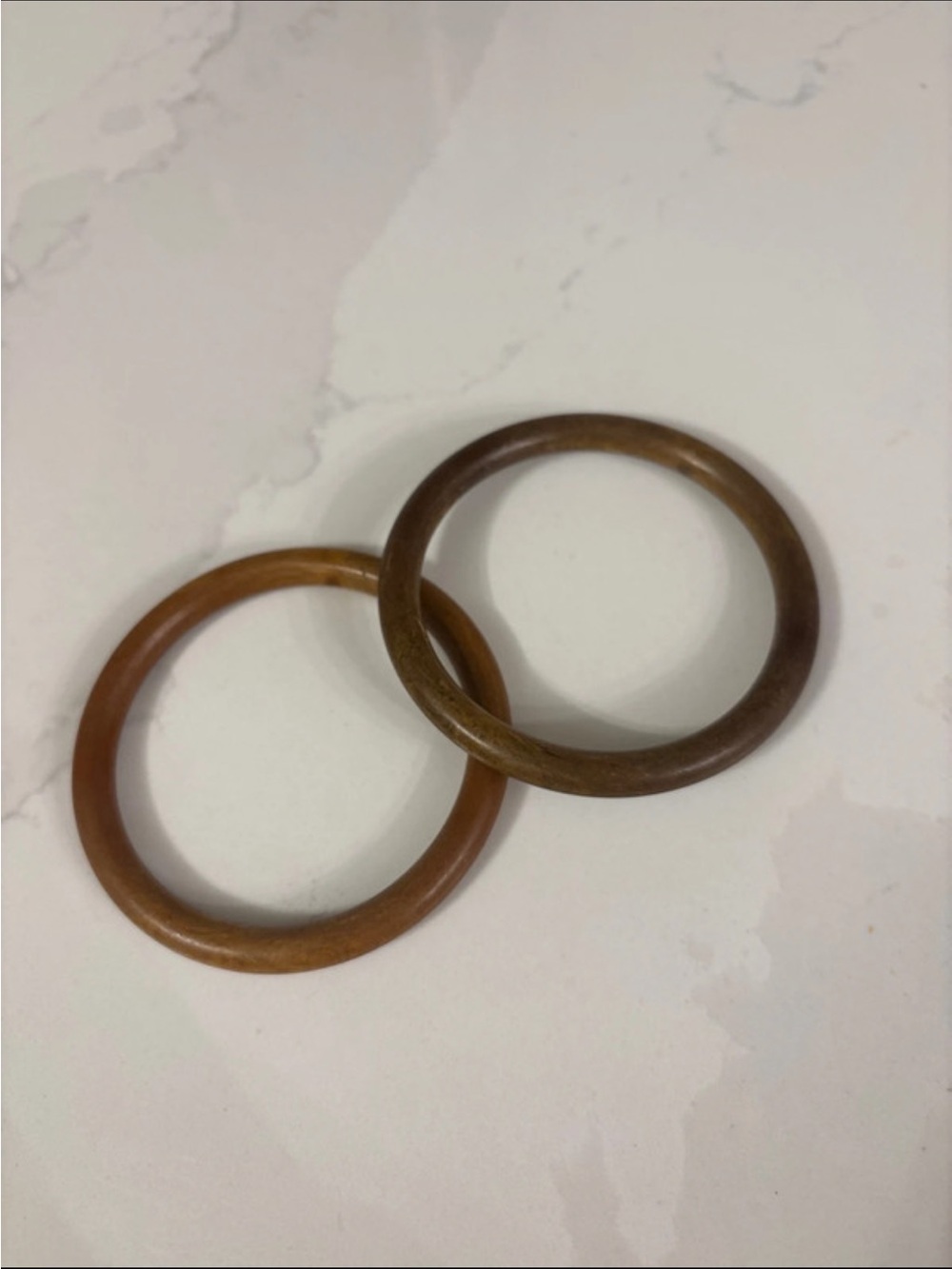 Wooden Brown Bangle Bracelet bundle